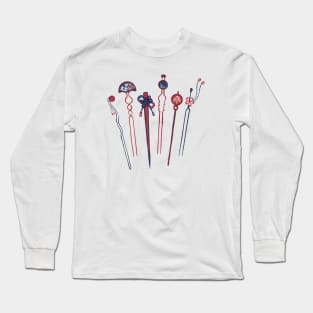 Kanzashi (かんざし) Long Sleeve T-Shirt